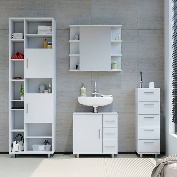 Badschrank Ilias 30830 Weiß