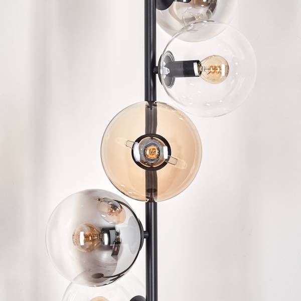 Stehlampe Fossobiubo Braun - Grau - Metall - 40 x 160 x 85 cm