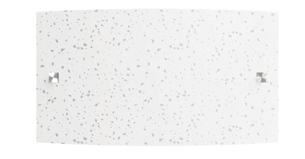 Wandlleuchte Dots Led Weiß - Glas - 35 x 20 x 35 cm