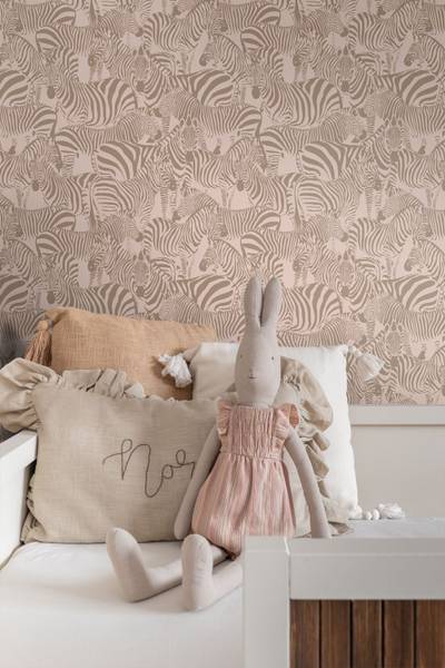 Tapete 132215 Pink - Papier - 50 x 900 x 50 cm