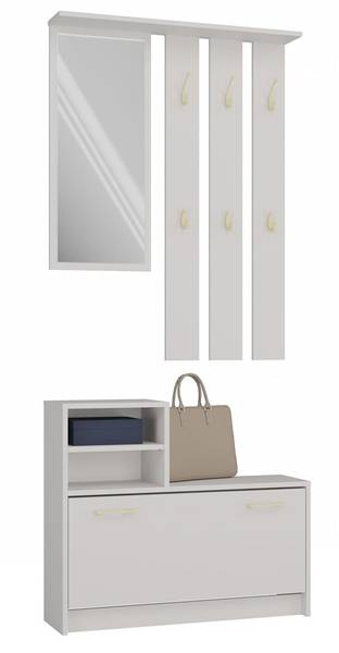 Garderobenschrank Set4 Kaschmir