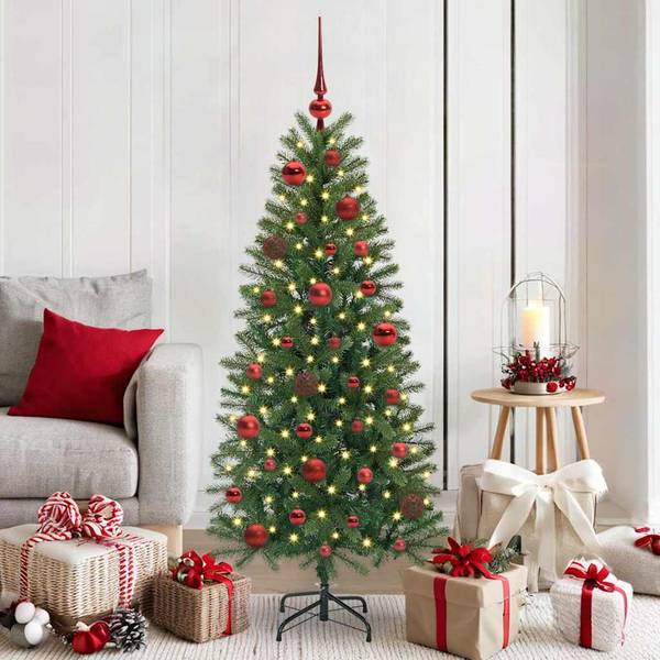 Weihnachtsornamente 3010008-1 61er Set Rot - Anzahl Teile im Set: 61