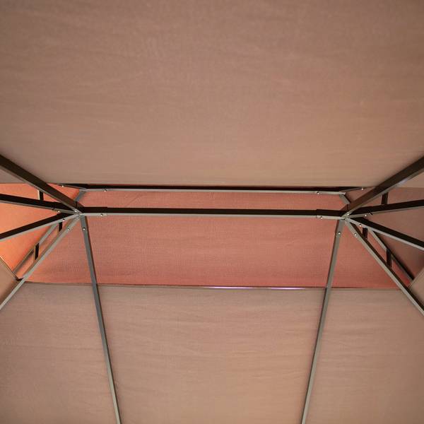 Gartenpavillon 01-0879 Metall - 290 x 280 x 390 cm