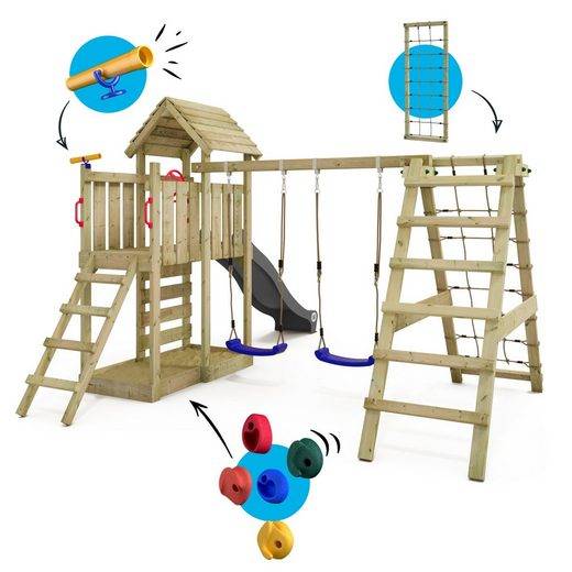 Spielturm RocketFlyer Anthrazit