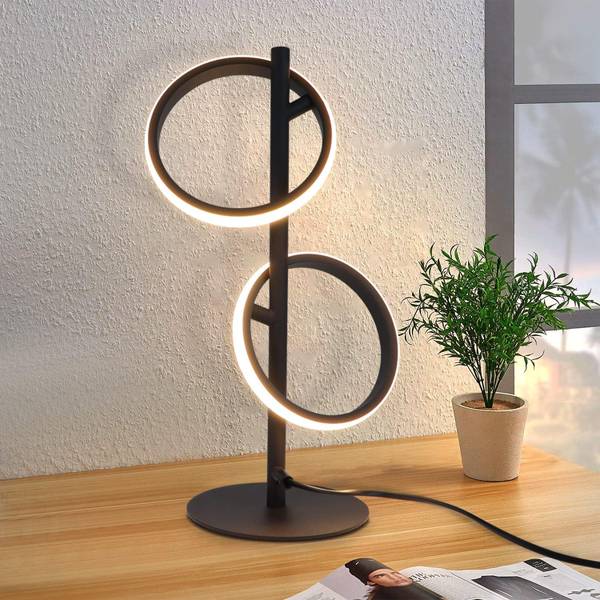 LED Tafellamp Cham II zwart