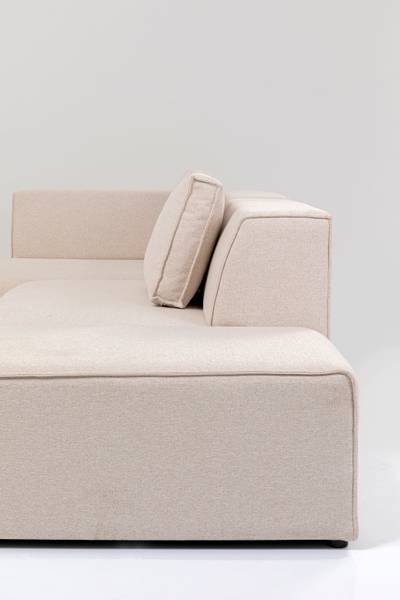 Ecksofa Infinity Beige - Polypropylen - 306 x 70 x 182 cm
