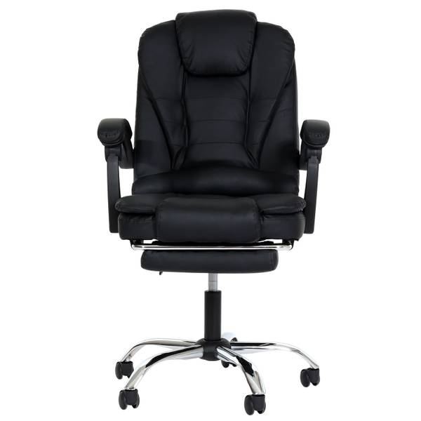 Chaise de bureau M80 Noir - Cuir synthétique - 63 x 110 x 103 cm