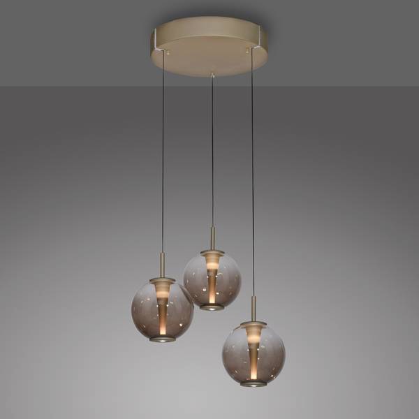 Pendellampe E-Infinity Bronze