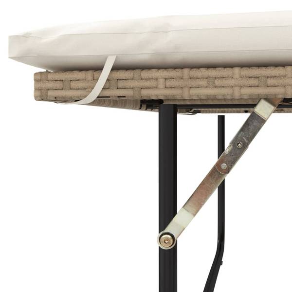 Tuinbank 3033171-2 set van 2 beige - crèmekleurig