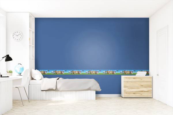 frise de papier peint adhésive PAW Patro Polaire - Vinyle - 500 x 14 x 500 cm