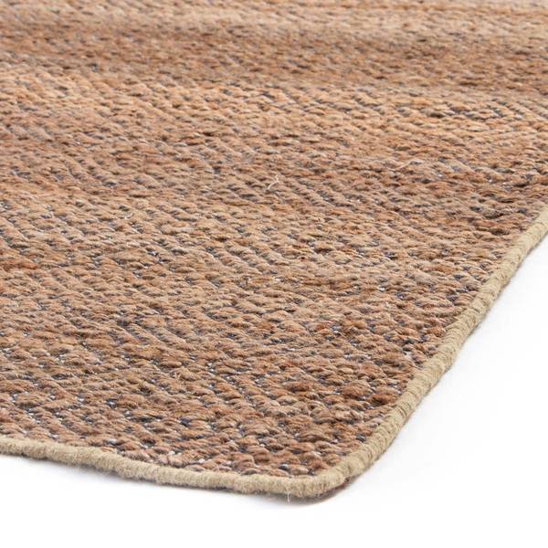 Kurzflorteppich Cosmo Braun - Rattan - 150 x 1 x 200 cm