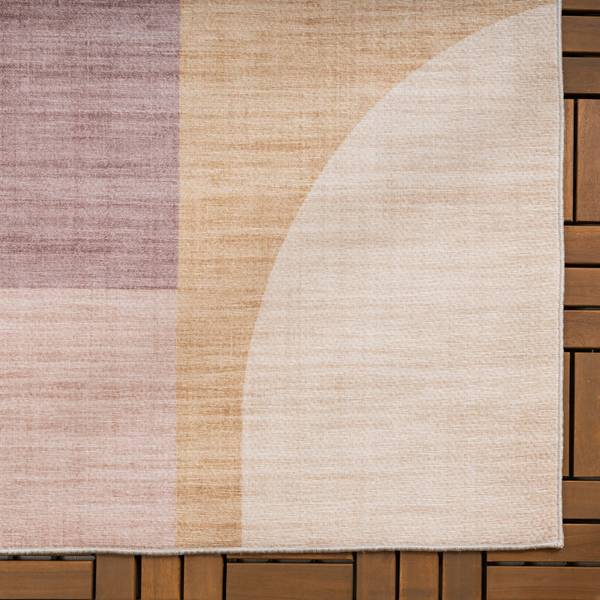 Teppich Groovy Shapes Multicolor - 80 x 150 cm