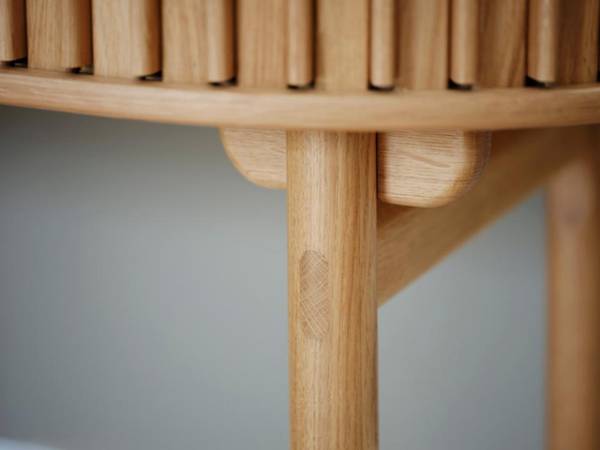 Yoffers Schreibtisch Braun - Massivholz - 120 x 75 x 60 cm