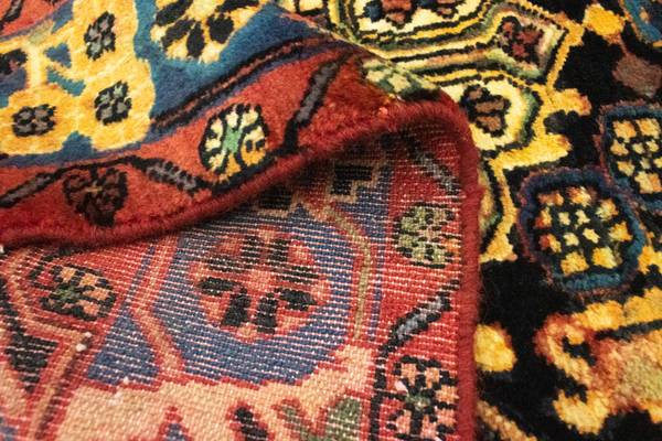 Orientteppich Nomadic Blau - Wolle - 90 x 1 x 172 cm