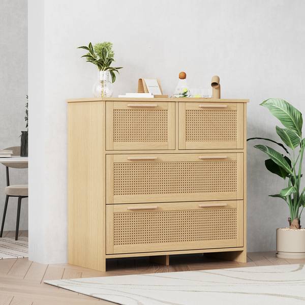 Sideboard Greenhouse Braun - Holzwerkstoff - 38 x 80 x 80 cm