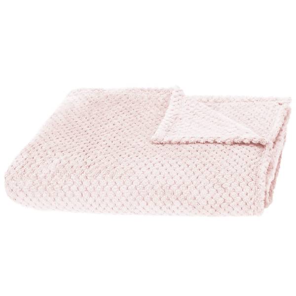 Kuscheldecke 200 x 220 cm Flauschige Pink - Textil - 200 x 220 x 2 cm
