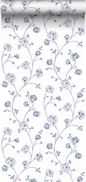 Tapete 139300 Blau - Fleece - 53 x 1005 x 1005 cm