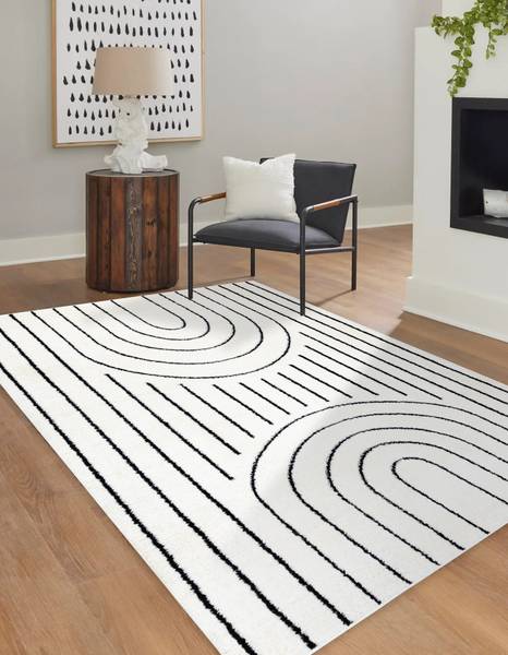 Tapis Moderne Mode 8494 Géométriqu 120 x 170 cm