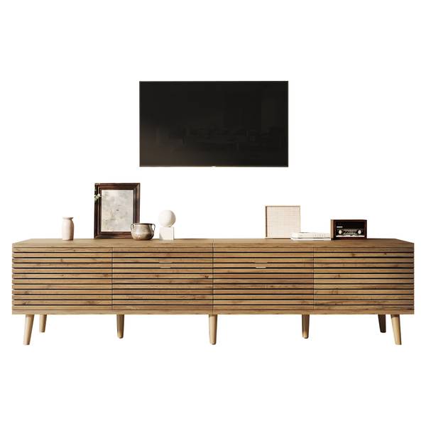 TV-Schrank Philotes Ⅶ Braun - Holzwerkstoff - 180 x 46 x 40 cm