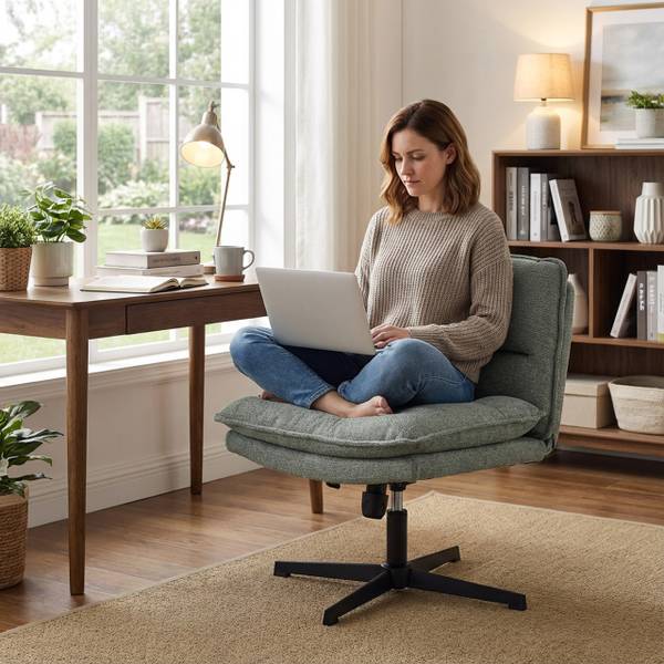 Loungesessel Criss-Cross 20 Grün - Salbei