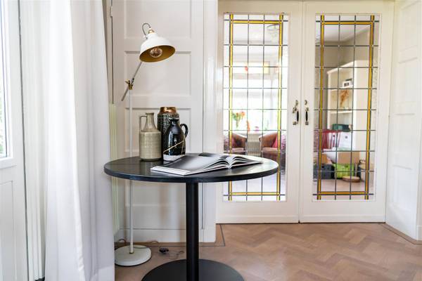 Tischgestell Portland Schwarz - Stahl - 64 x 73 x 64 cm