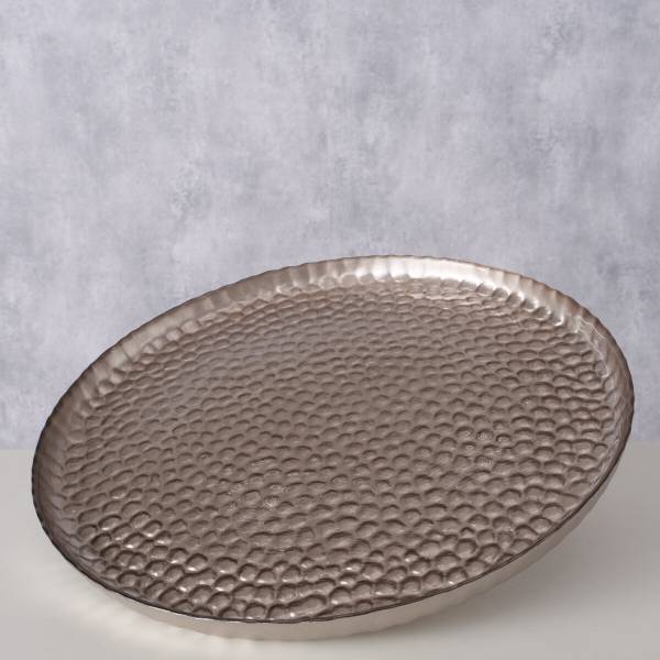 Servierschale RADO Gold - Glas - 28 x 2 x 28 cm