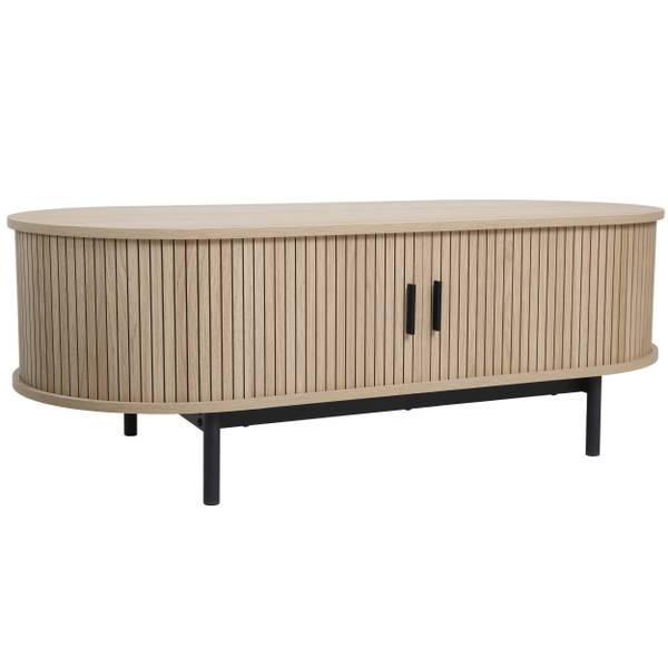 Couchtisch Louna Beige - Eiche - 55 x 42 x 120 cm