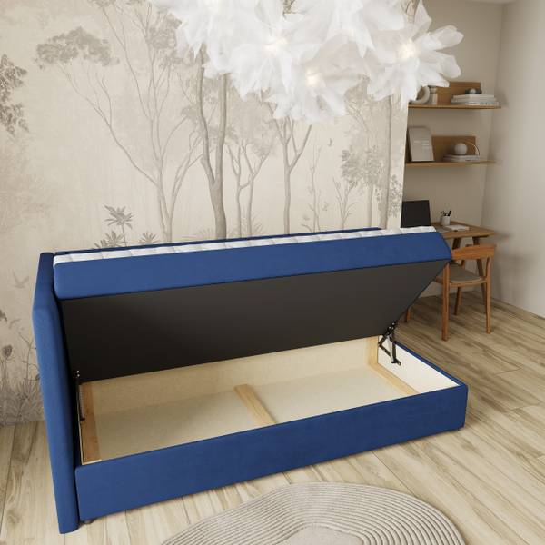Boxspringbett ARIS K L-S Blau