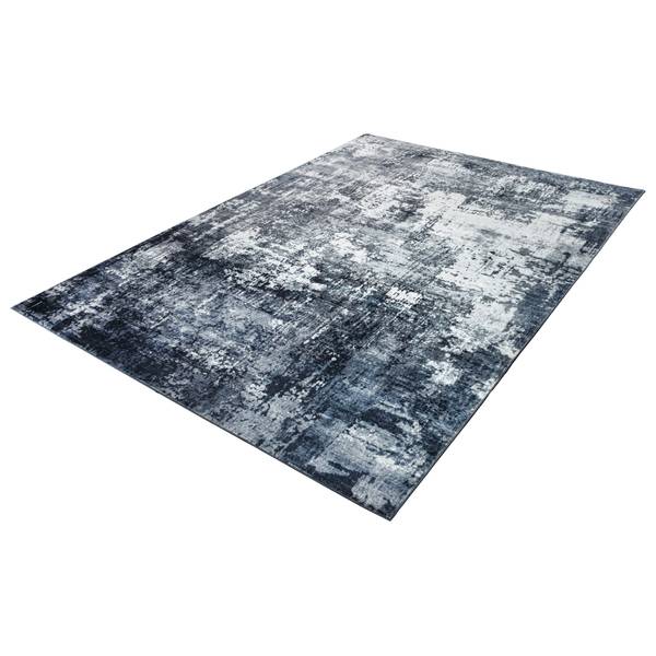 Teppich MODERN ART Grau - Baumwollstoff - Polyester - Wolle - 230 x 160 cm