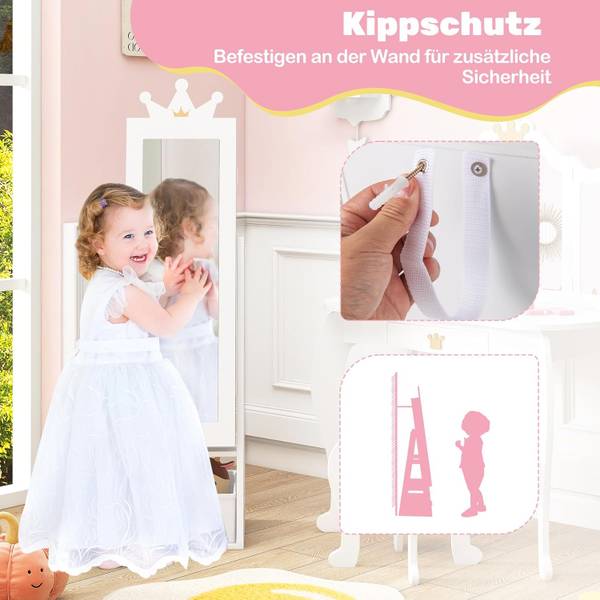Schmuckschrank TK32534 Weiß