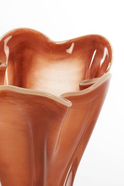 Topf KAZUNO Orange - Glas - 26 x 32 x 26 cm