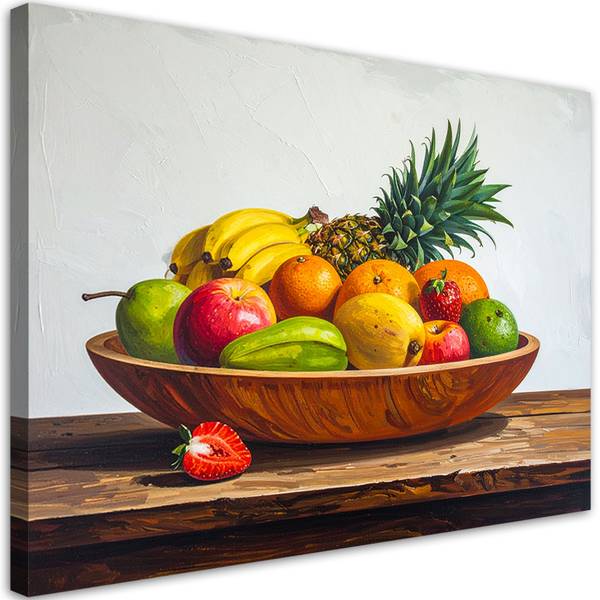 Wandbild Obst 100 x 70 cm