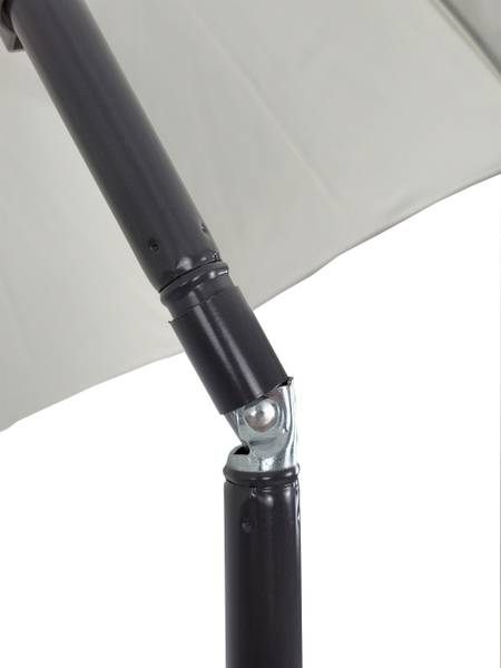 Sonnenschirm rund Beige - 180 x 180 cm