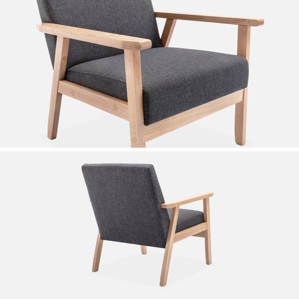 Sessel Dunkelgrau
