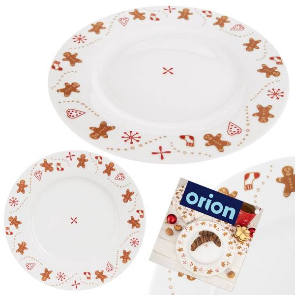 Dessertteller 129566 Weiß - Porzellan - 20 x 2 x 20 cm