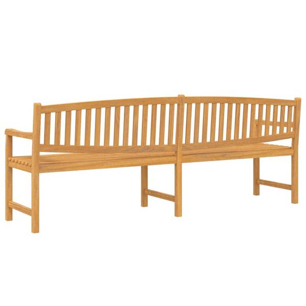 Banc de jardin 3029218 Marron - Teck - 228 x 90 x 59 cm