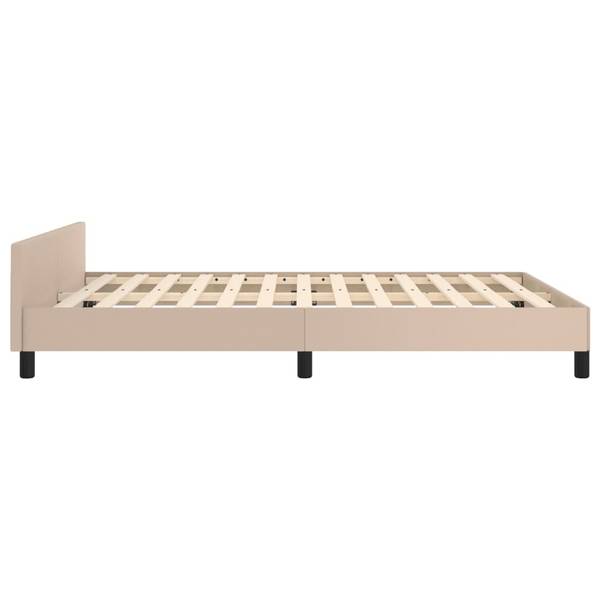 Bettgestell mit Kopfteil 3016046 Braun - Kaffeebraun - 146 x 207 cm