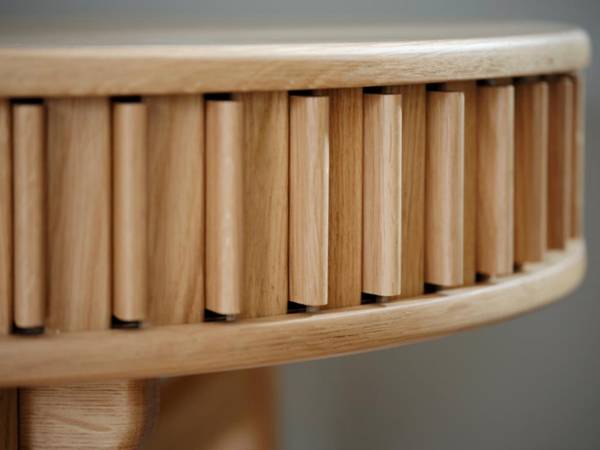 Yoffers Schreibtisch Braun - Massivholz - 120 x 75 x 60 cm