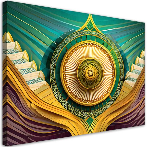 Canvas schilderij Mandalas 100 x 70 cm