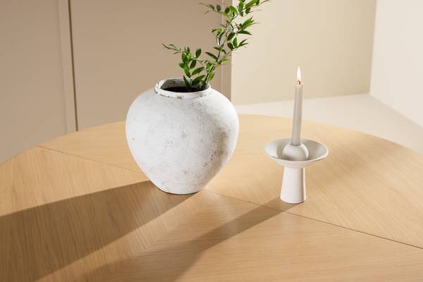 Esstisch Strada ausziehbar Braun - Holzwerkstoff - 120 x 74 x 170 cm