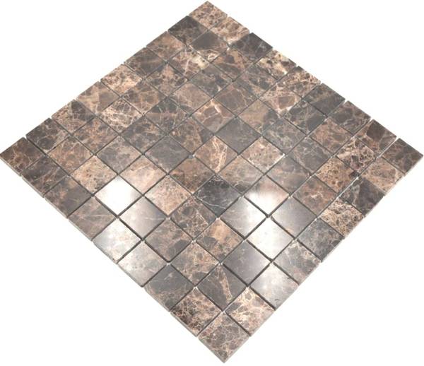 Mosaikfliesen 42-1306 Braun - Stein - 31 x 31 x 31 cm