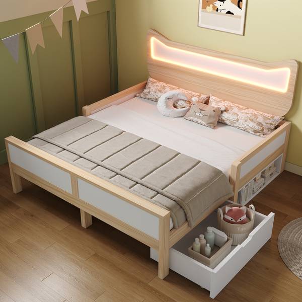 Lit d’enfant NATMUD 145 x 206 cm