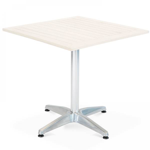 Tischbein Chelsea Grau - Metall - 65 x 70 x 65 cm