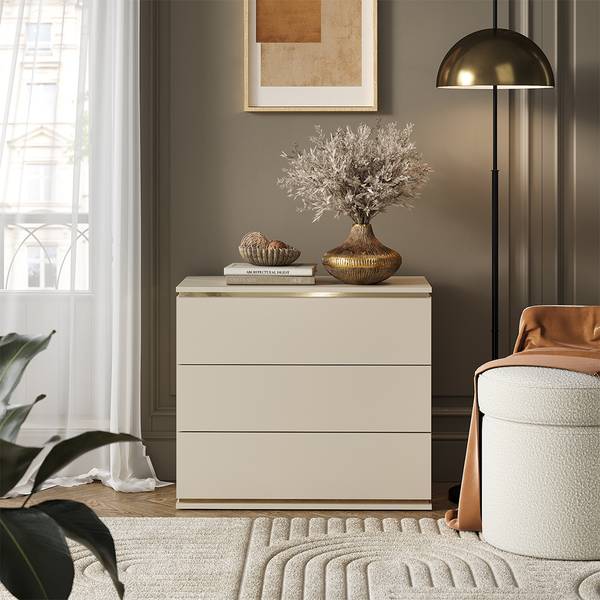 Kommode Linette 57965 Beige - Holzwerkstoff - 80 x 70 x 42 cm