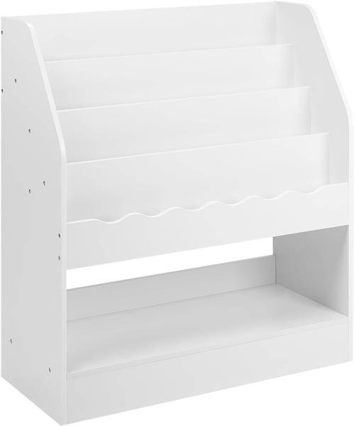 Bücherregal Christa Weiß - Holzwerkstoff - 70 x 80 x 30 cm