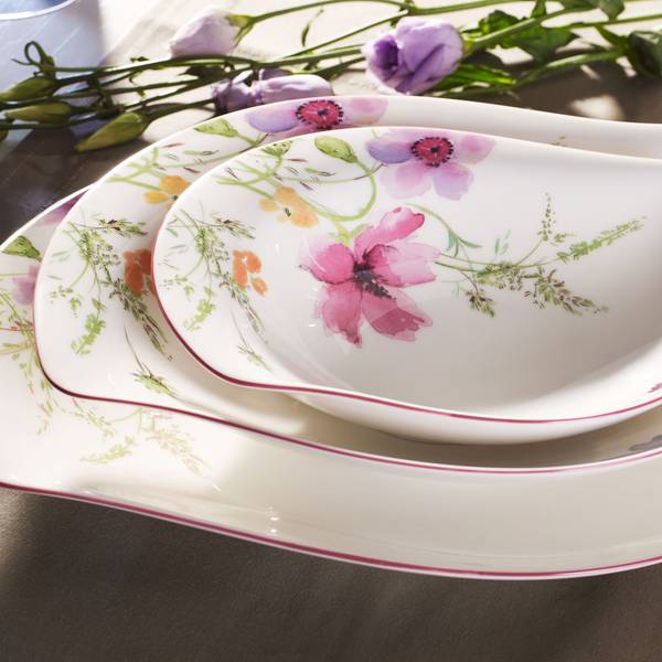 Schalen Mariefleur Serve Salad 6er Set Porzellan - 21 x 6 x 29 cm