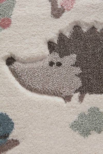 Kinderteppich Forest Weiß - 160 x 225 cm