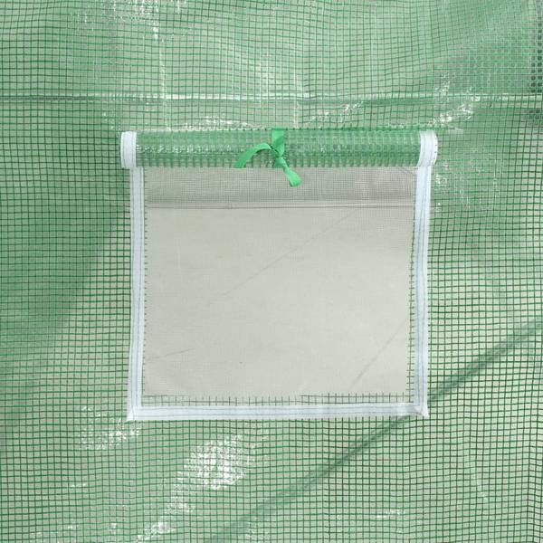 Gewächshaus 3029941 Grün - Polyethylen - 500 x 230 x 2000 cm