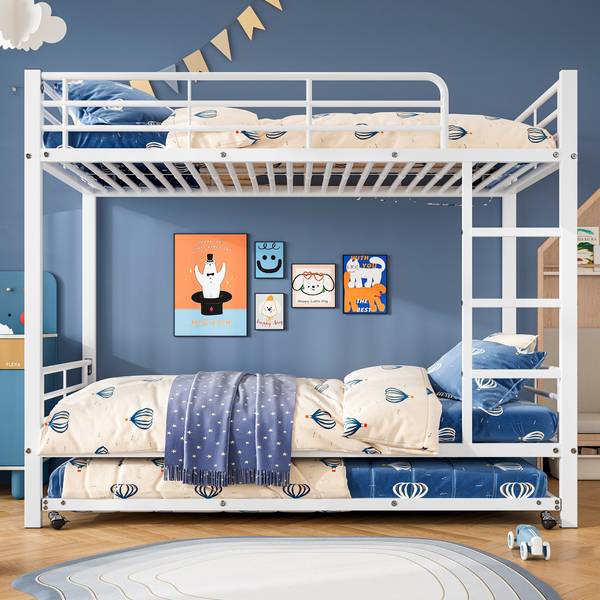 Ausziehbett K-1057 Weiß