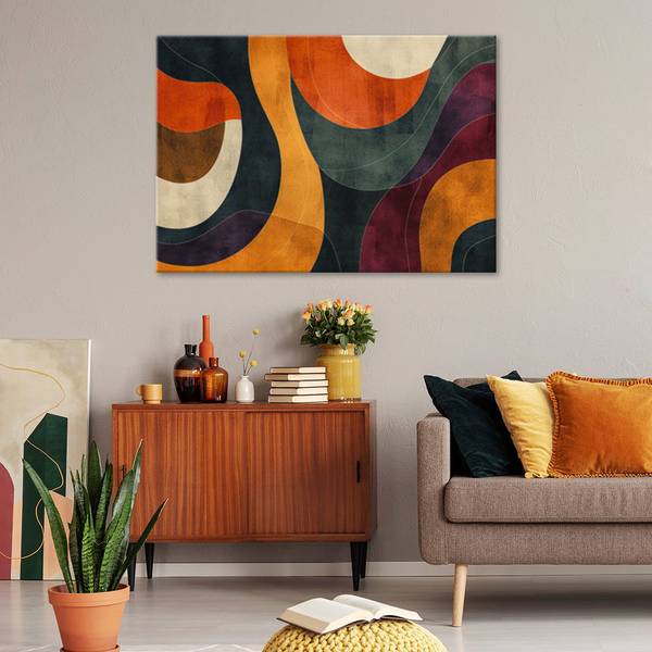 Kunstdruck Abstrakt 90 x 60 cm